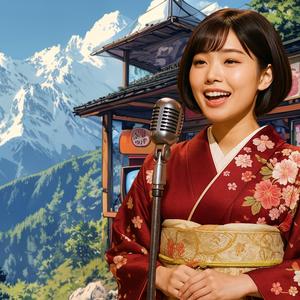 朝霧に咲く花（A Bloom in the Morning Mist）