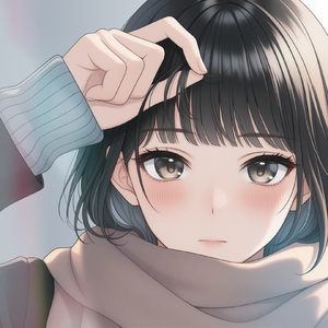 前髪の向こう