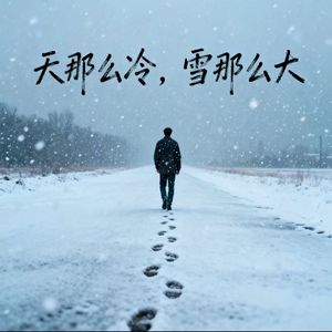 天那么冷雪那么大