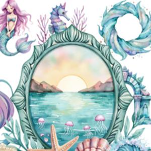 Underwater Adventure with Sea Creature