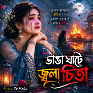 ভাঙা ঘাটে জ্বলা চিতা