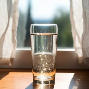 Dewdrops in Sunlight