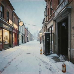 县城冬夜的老歌