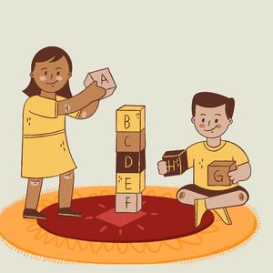 柔和的快乐宝贝时刻