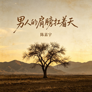 男人的肩膀扛着天
