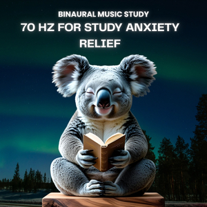 70 Hz Anxiety-Free Study Flow
