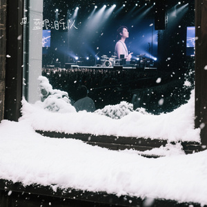 雪落窗沿