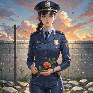 高墙下的芬芳-蓝天鸿