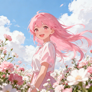 爱是甜甜的微风