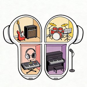 耳机的内部装修