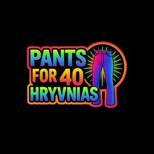 Pants for 40 Hryvnias