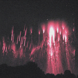 Flowing Red Stars