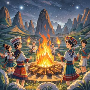 燃情火把节-云南陈志华