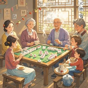 四方桌上的欢乐时光-志