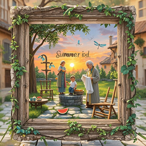 老照片里的夏天