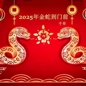 2025年金蛇到门前（伴奏）