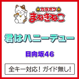 君はハニーデュー（カラオケ）[Originally Performed By 日向坂46]