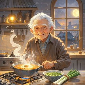 皱纹里的月光