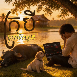 ក្របីបាក់ស្នែង