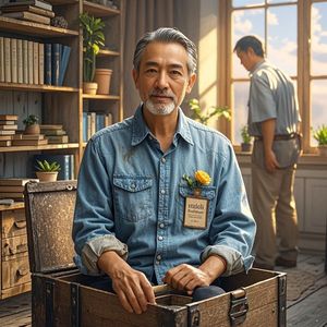 旧衬衫的褶皱-宝山富水