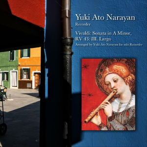 Sonata in A Minor, RV 43: III. Largo (Arr. for Solo Recorder)