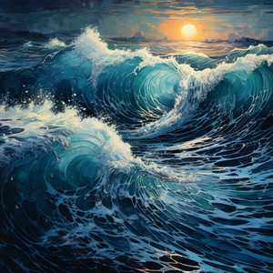 Armonía De La Búsqueda Meditativa Oceánica