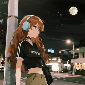 山水留白