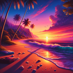 바다와 해변을 따라