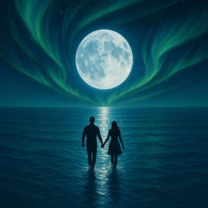 Луна в воде