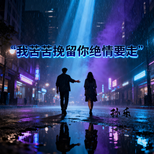 我苦苦挽留你绝情要走