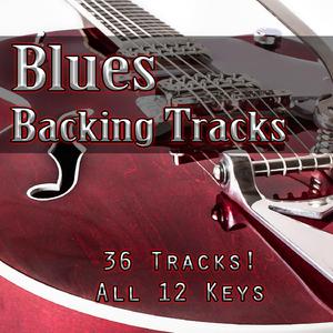 E - Shuffle Blues Backing Track - 100 BPM