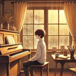 reflections in puddles