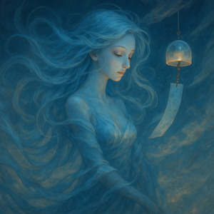 風にほどける風鈴と想い