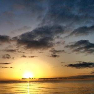 与你牵手奔向夕阳