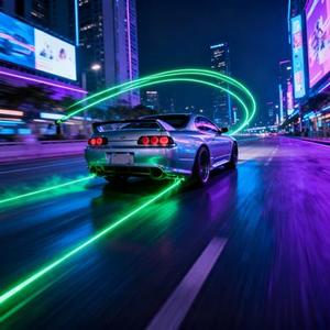 Cyber Night Laser Chase