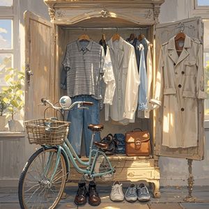 旧衣橱里的时光-云泥子