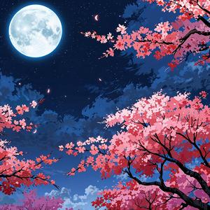 Moonlit Sakura