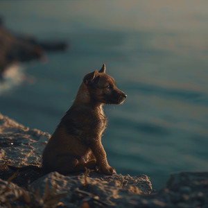Patas Juguetonas En Armonía Con El Arroyo