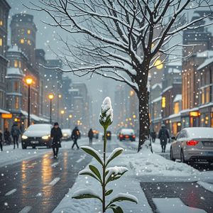 春天里的第一场雪