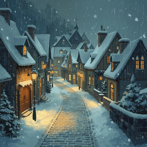 Snow Falling town (Live)