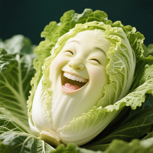 白菜对我笑