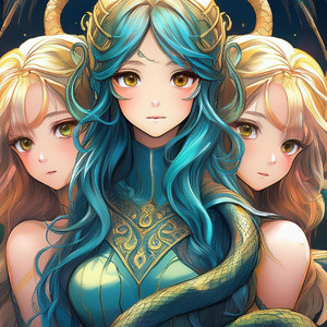 ゴルゴン三姉妹メデューサ