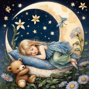 Fairy Starlight Lullaby, Gentle Piano for Serene Sleep