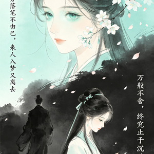 缘分是泼墨 浓淡不由我
