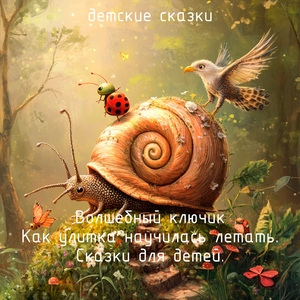 Как улитка научилась летать. Сказки для детей.