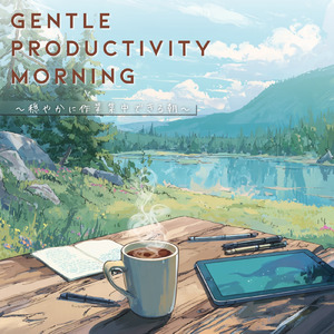 Calm Study Time at the Cafe Morning