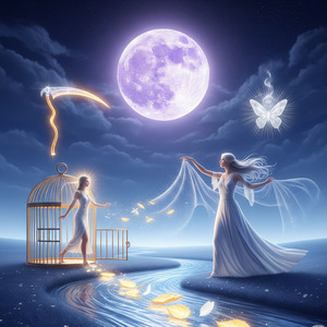 Lua Minguante para Limpar e Liberar