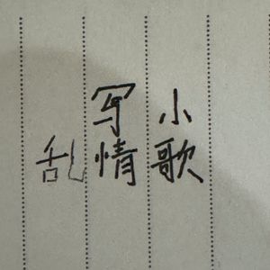 乱写小情歌