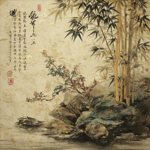 月下听禅