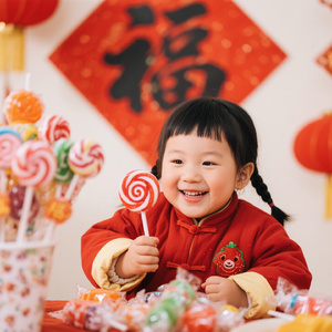 小的时候年是糖的甜